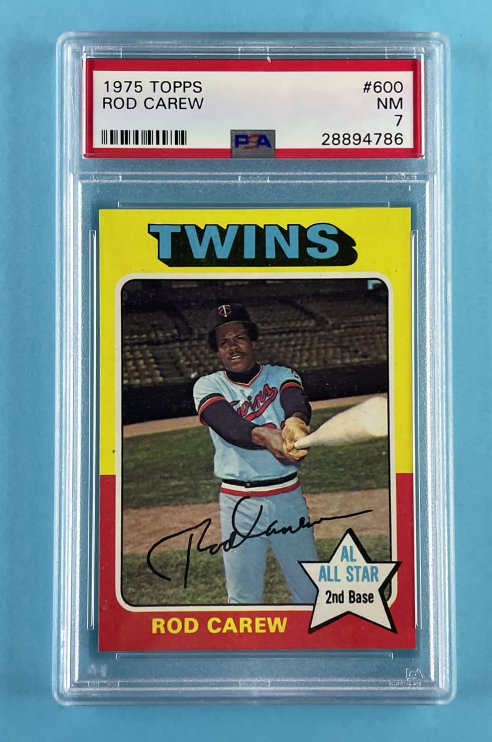 Rod Carew 1975 topps