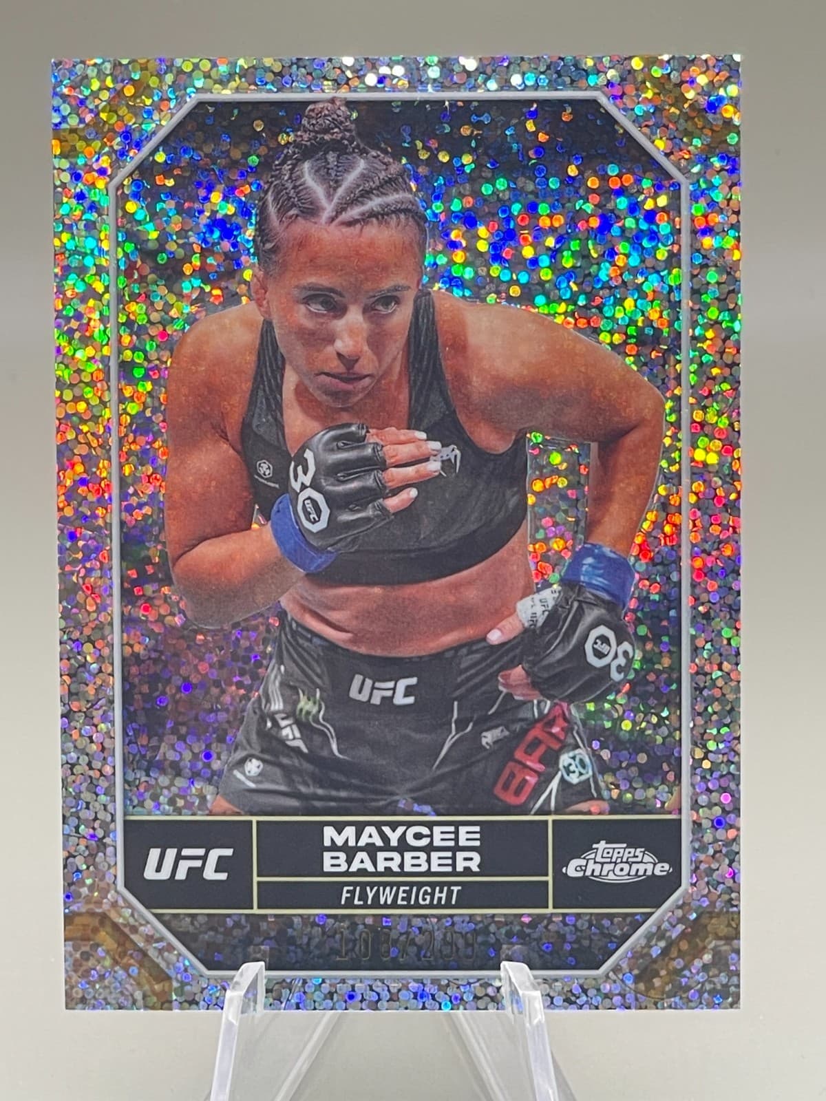 Maycee Barber 2024 Topps Chrome 2024 Topps Chrome refractor