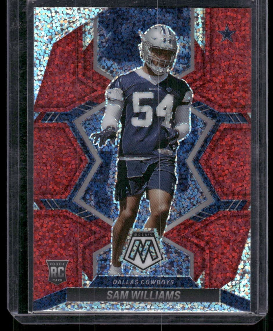 Sam Williams Sparkle 2022 Panini Mosaic 2022 Panini Mosaic red-sparkle