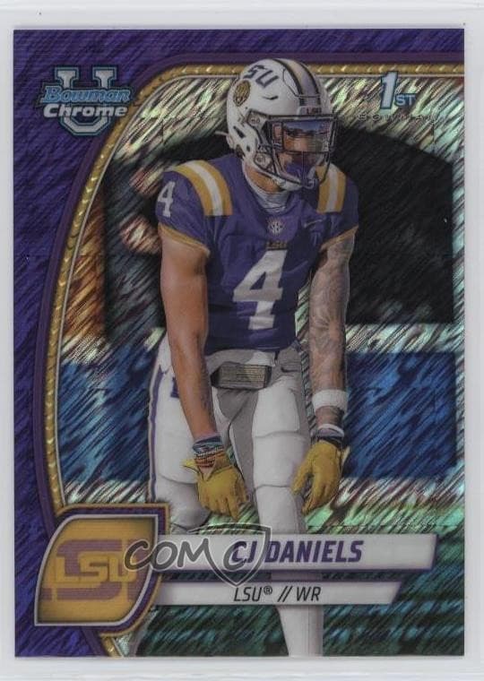 CJ Daniels trading card
