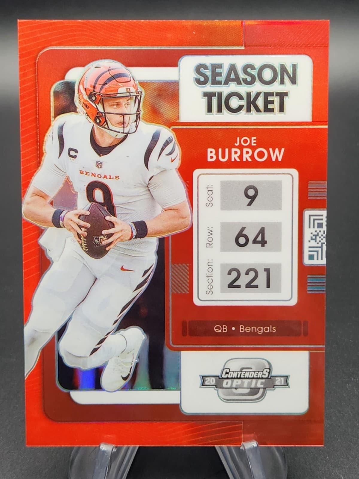 Joe Burrow Optic 2021 Panini Contenders 2021 Panini Contenders