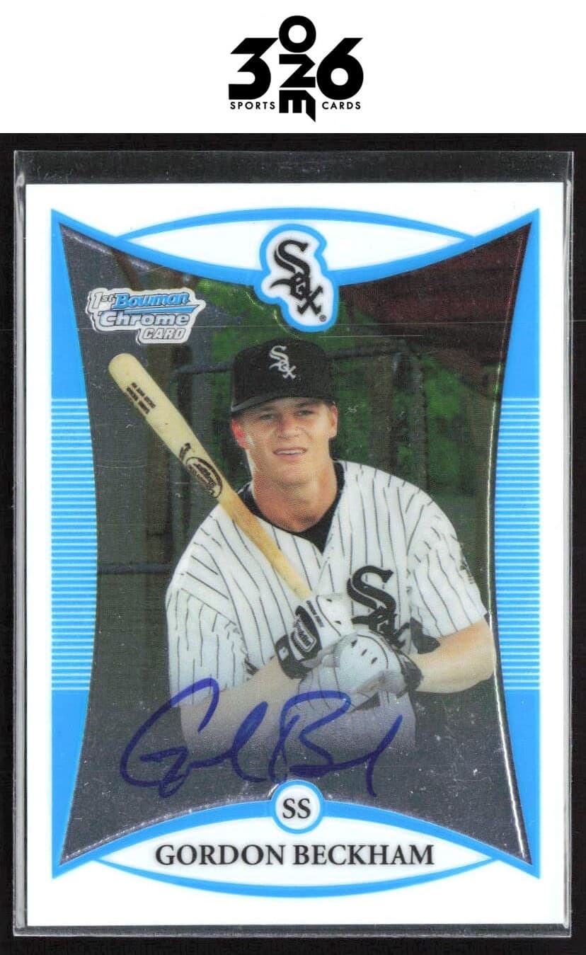 Gordon Beckham Picks 2008 Bowman Draft