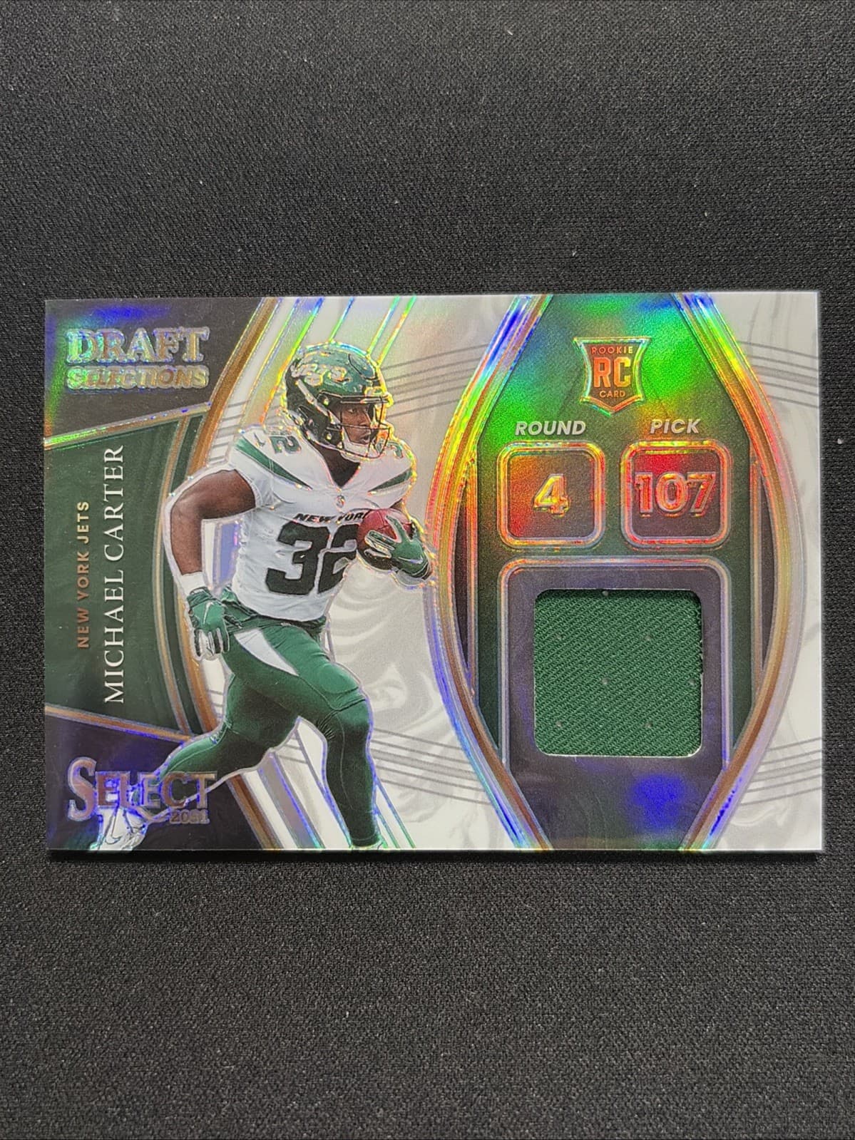 Michael Carter Draft 2021 Panini Select 2021 Panini Select