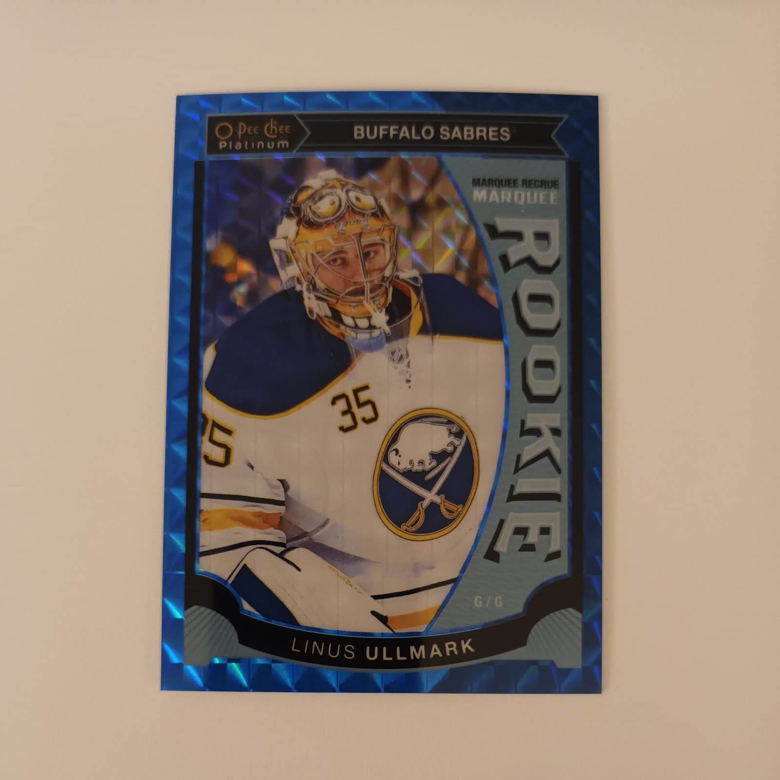 Platinum Linus Ullmark 2015 Unknown 2015 Unknown blue