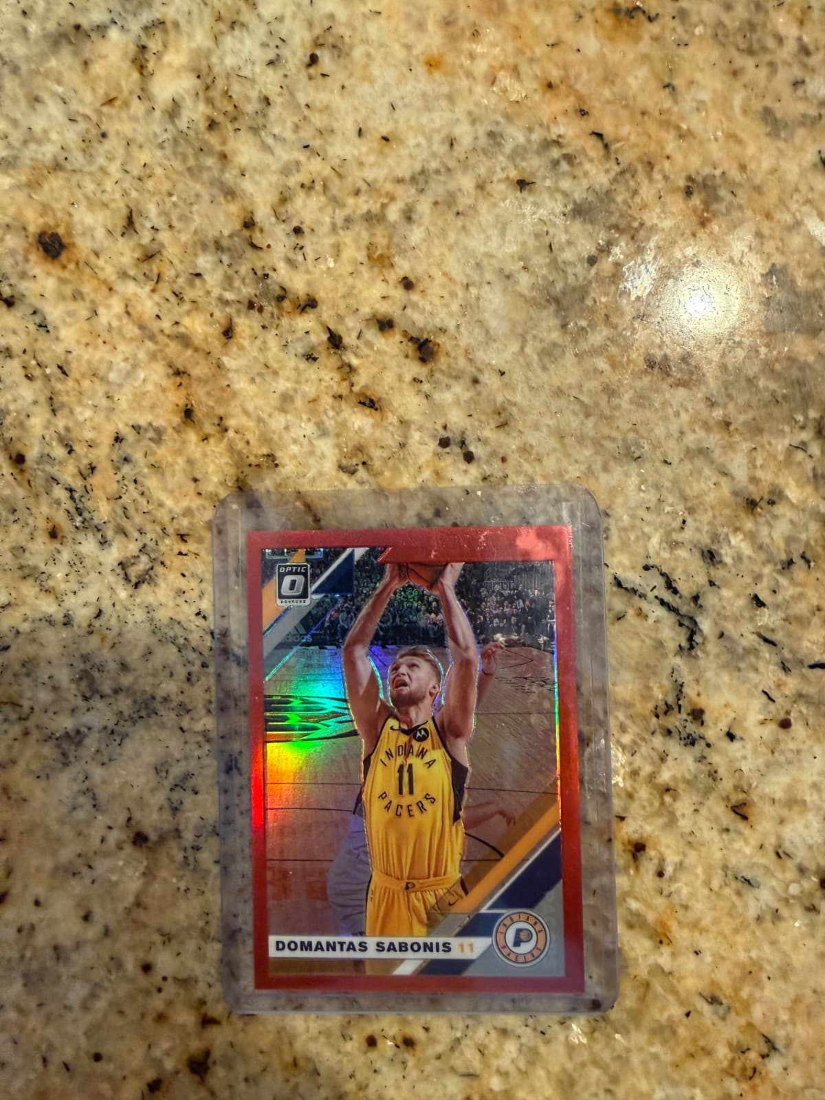 Domantas Sabonis Red 2019 Donruss Optic 2019 Donruss Optic red