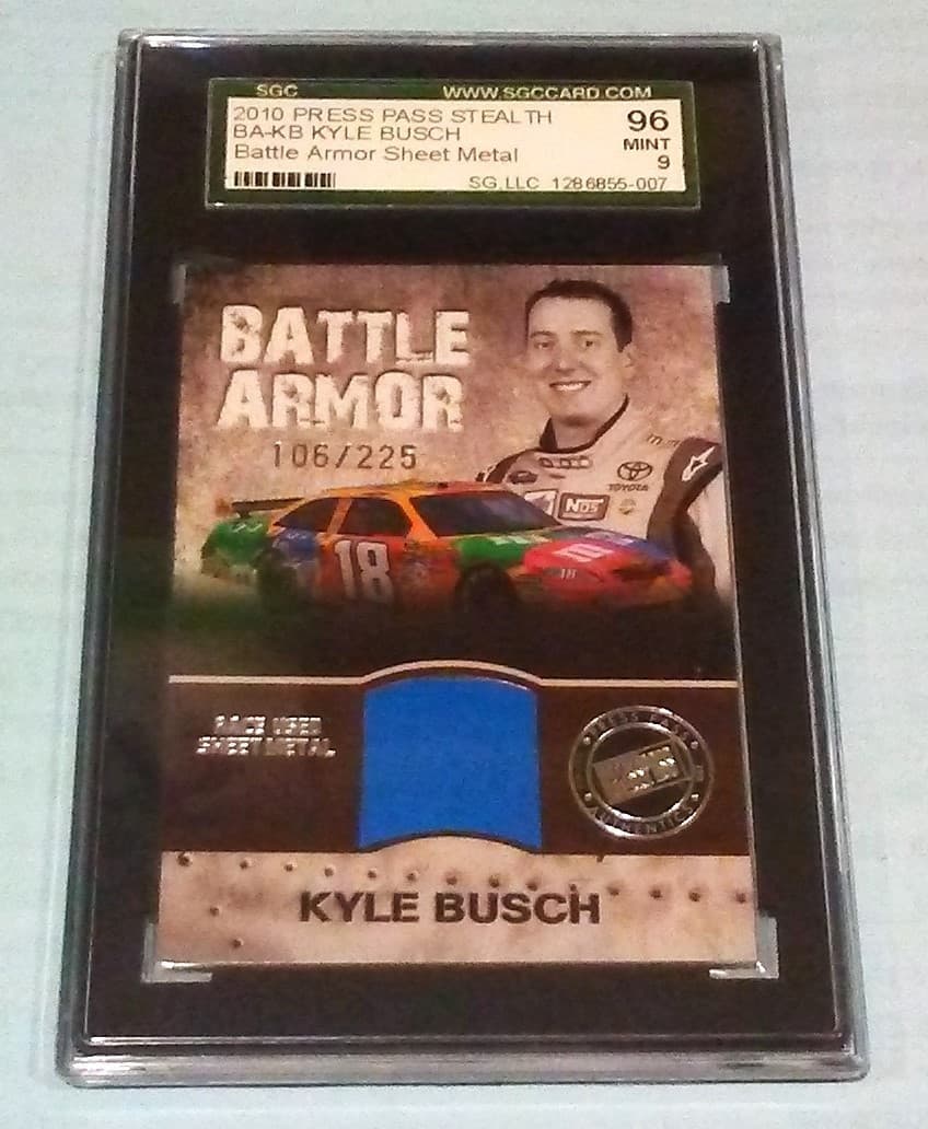 KYLE BUSCH STEALTH BATTLE ARMO 2010 Press Pass 2010 Press Pass