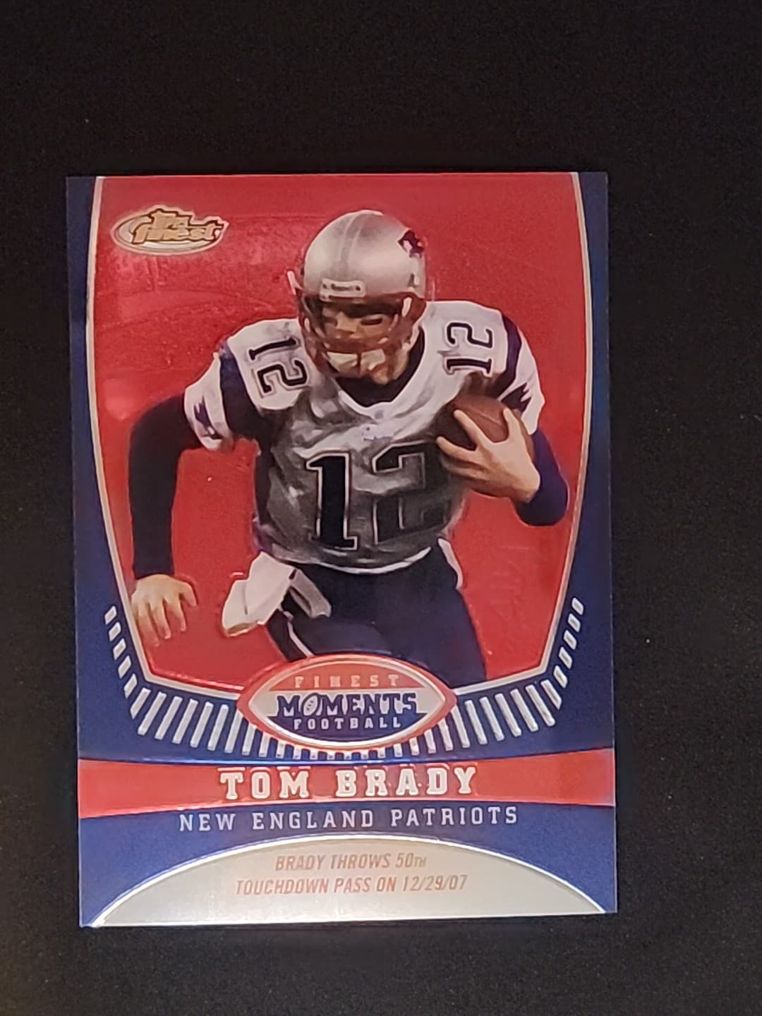 Tom Brady Finest 2008 Topps Finest