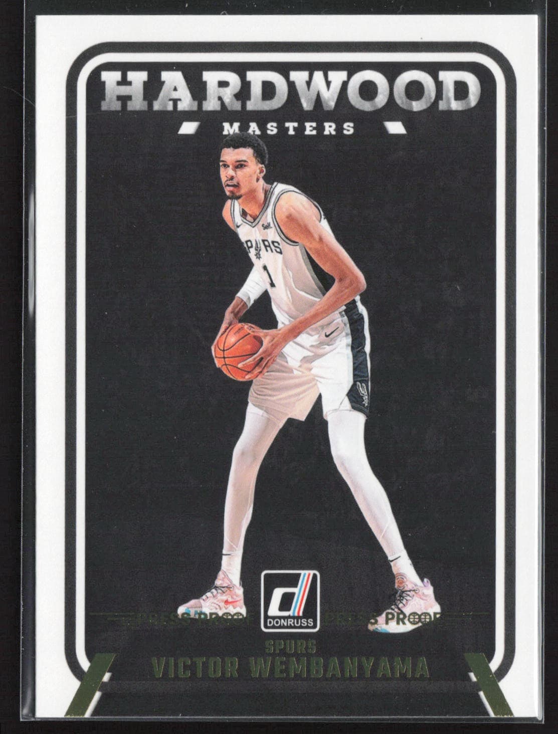 Victor Wembanyama Hardwood 2024 Donruss 2024 Donruss