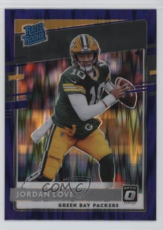 Rated Rookies Purple 2020 Donruss Optic