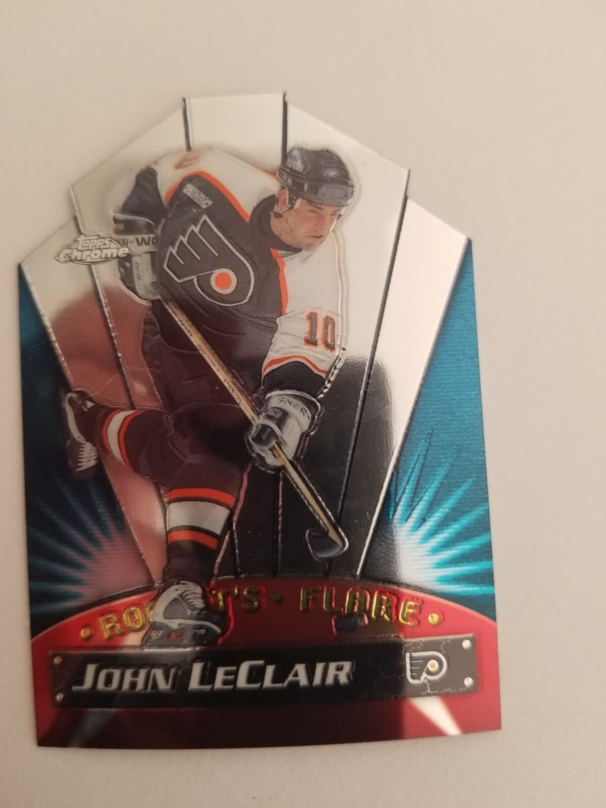 Flare John Le 2000 Topps Chrome 2000 Topps Chrome refractor example 2