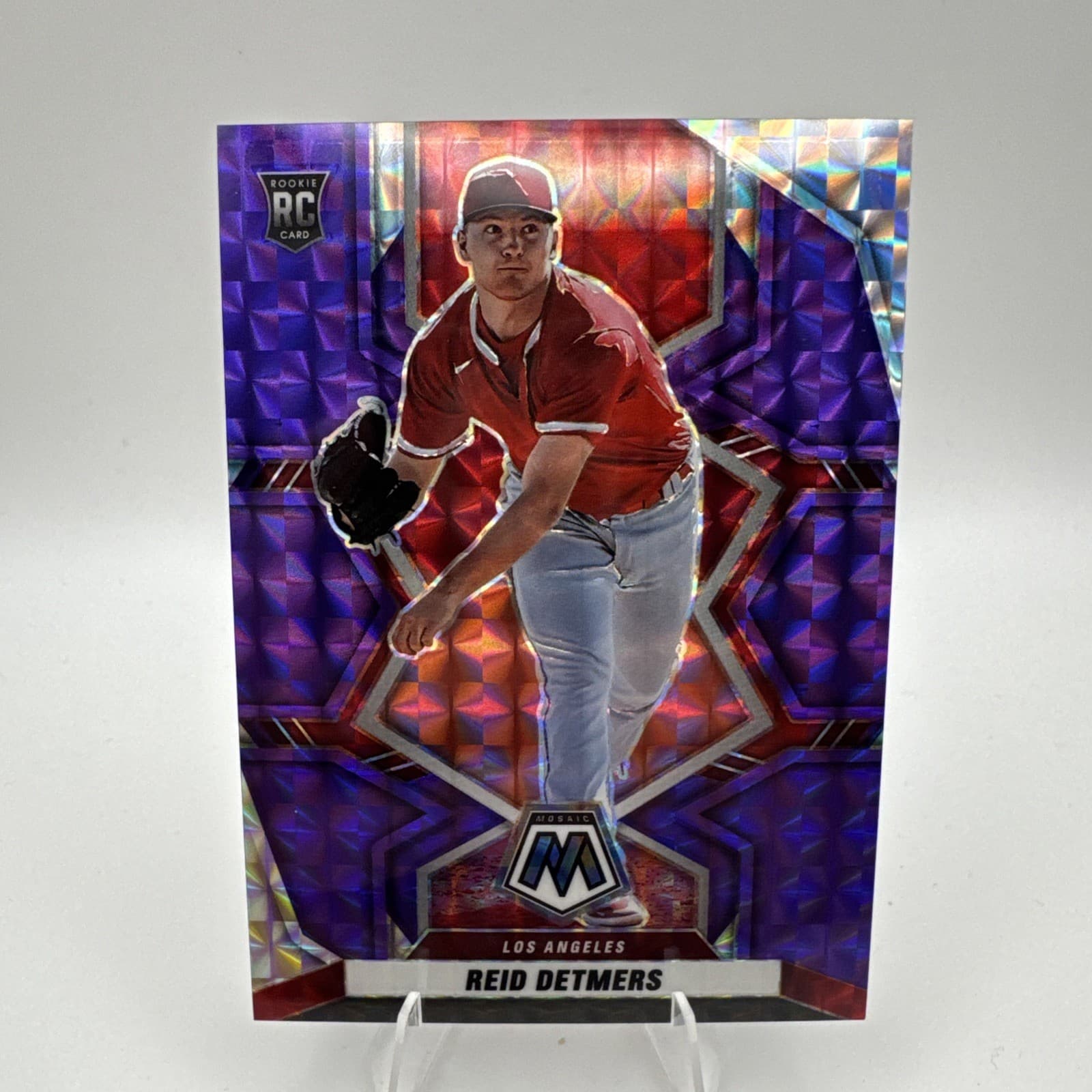 Rookies Reid Detmers 2022 Panini Mosaic 2022 Panini Mosaic purple