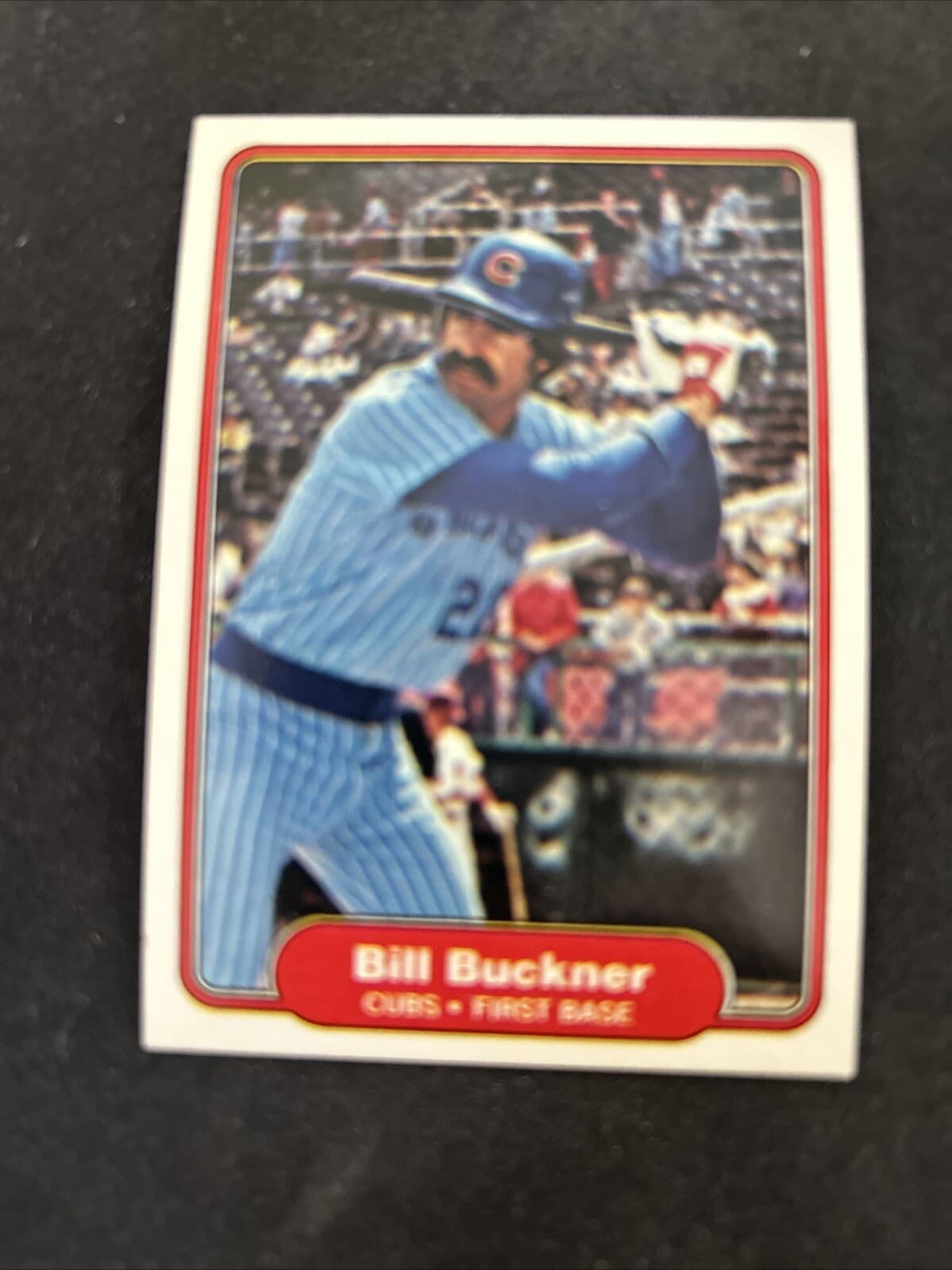 Baseball Bill Buckner 1982 Fleer 1982 Fleer