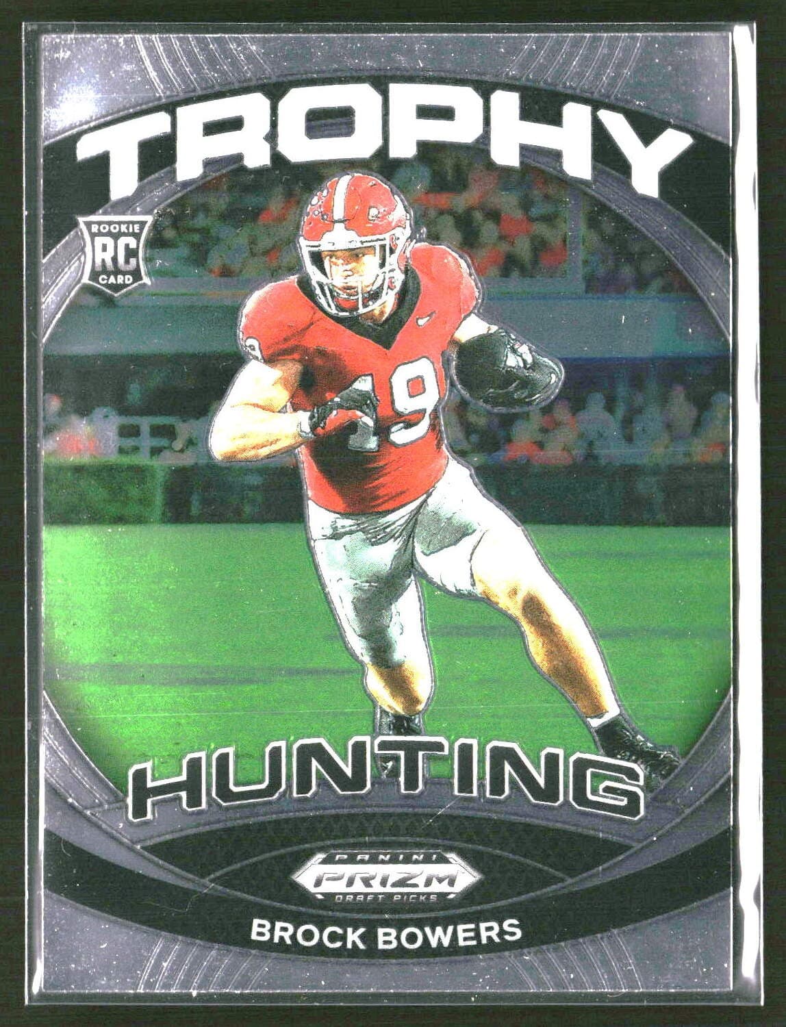 Brock Bowers Draft 2024 Panini Prizm 2024 Panini Prizm
