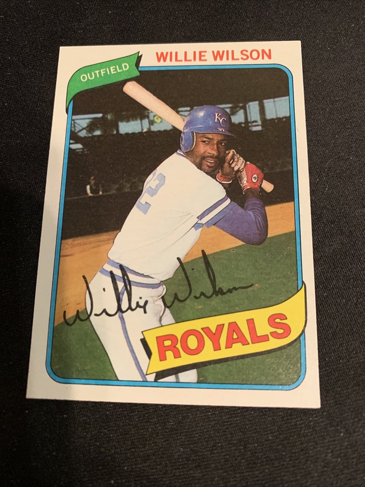 Baseball Willie Wilson 1980 Topps 1980 Topps