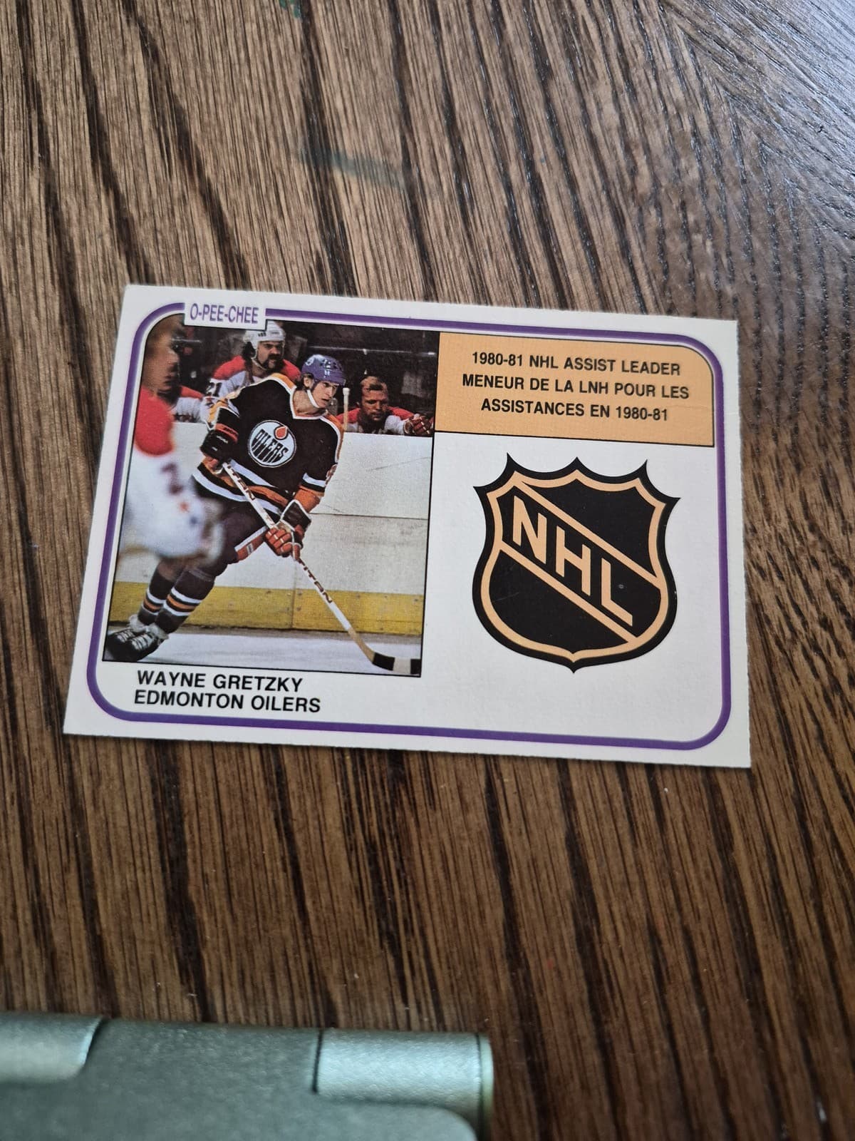 Assist Leader 1981 O-Pee-Chee