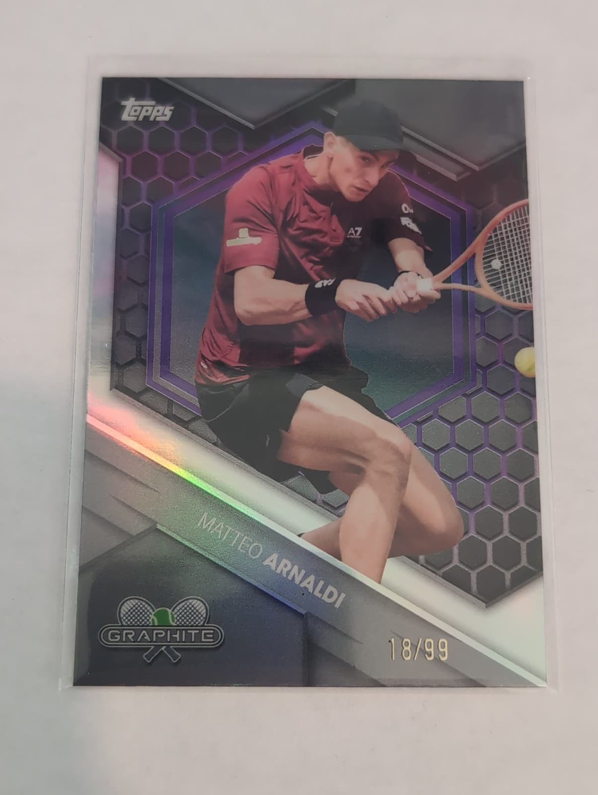 Graphite Tennis Matteo 2026 Topps 2026 Topps purple