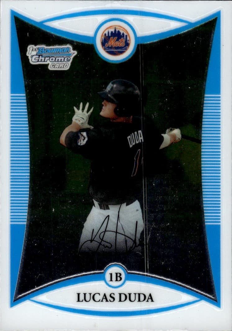 Prospects Lucas Duda 2008 Bowman Chrome 2008 Bowman Chrome