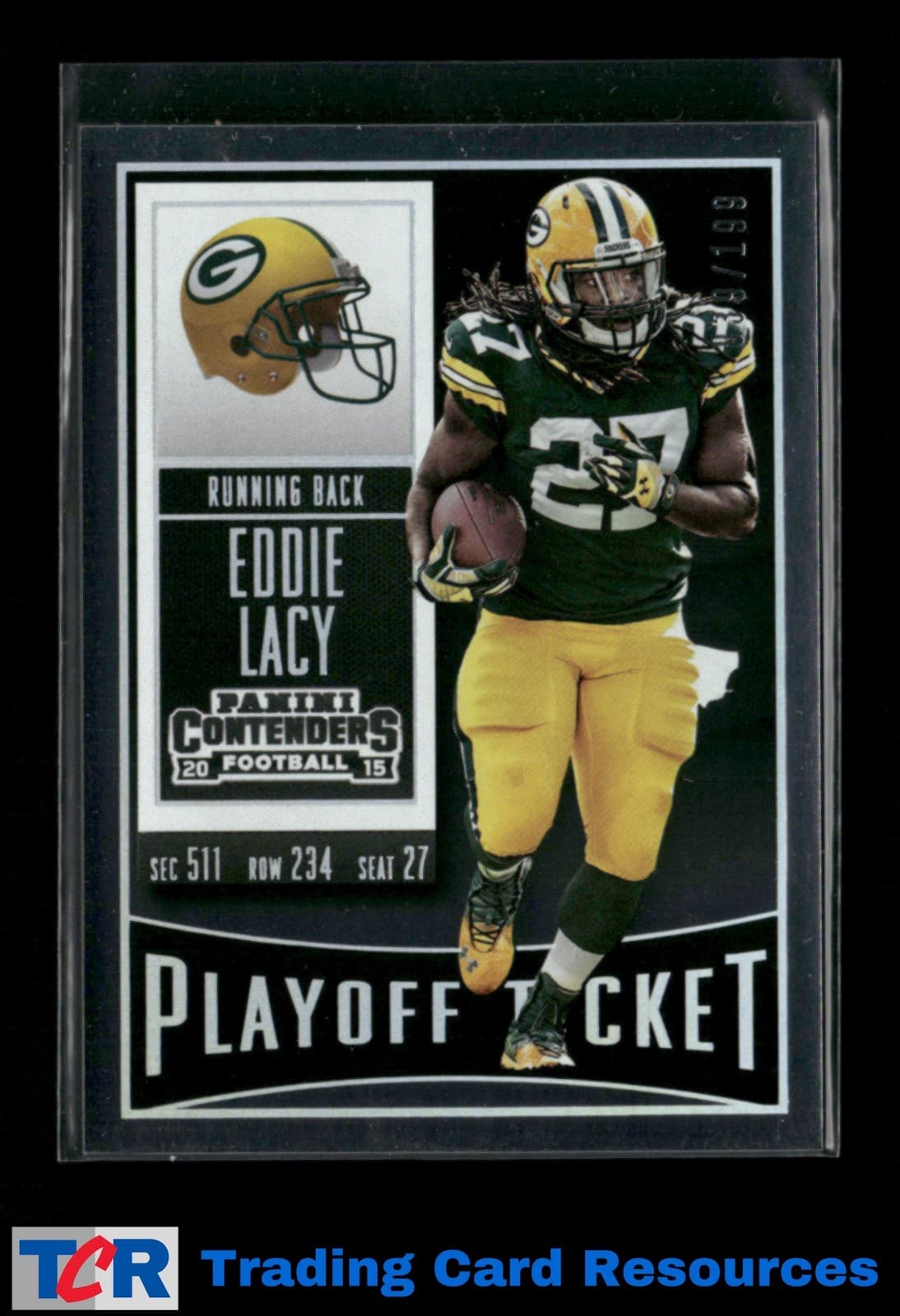 Eddie Lacy Playoff 2015 Panini Contenders 2015 Panini Contenders
