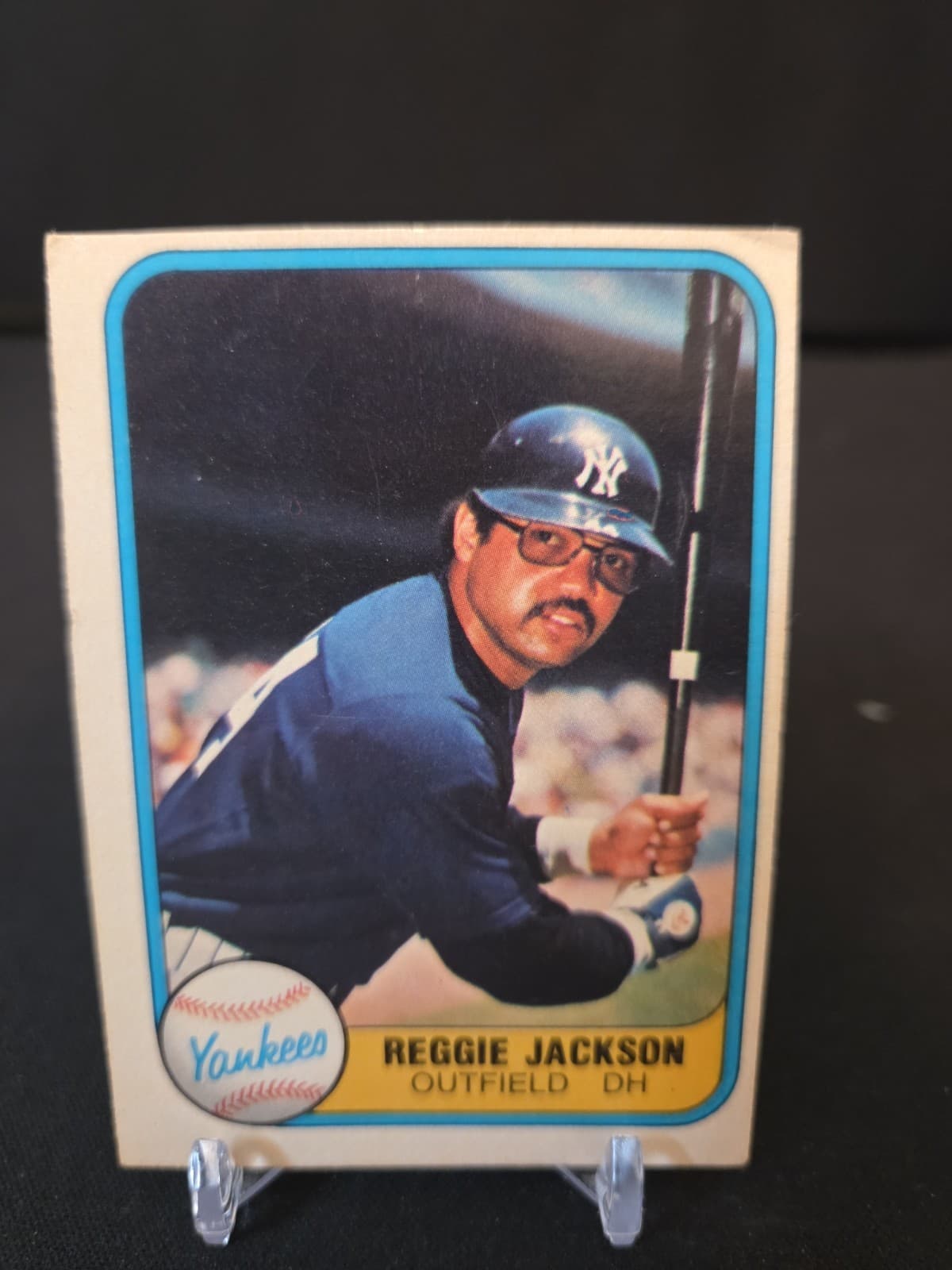 Reggie Jackson 1981 Fleer 1981 Fleer