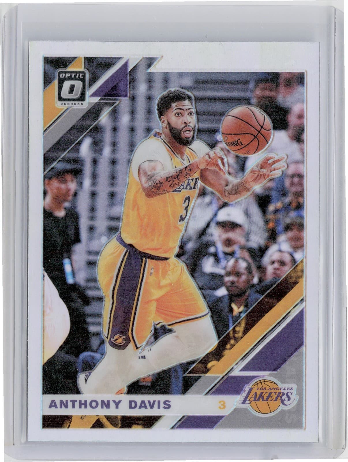 Anthony Davis Lakers 2019 Donruss Optic