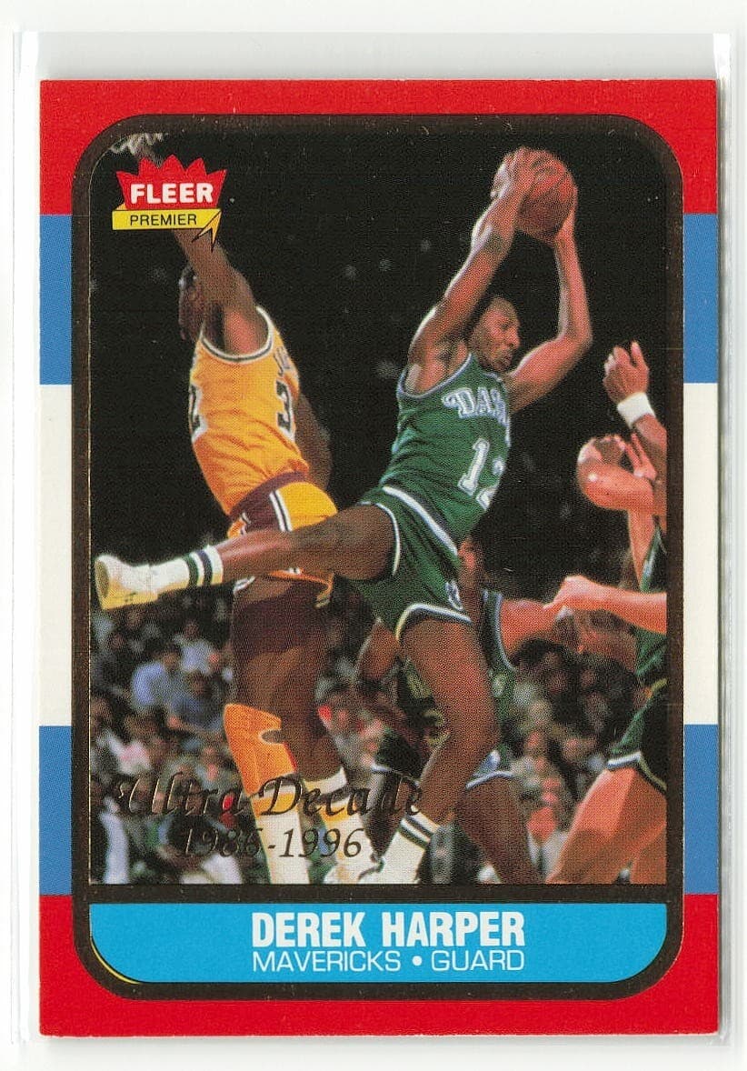 Derek Harper 1996 Fleer Ultra 1996 Fleer Ultra