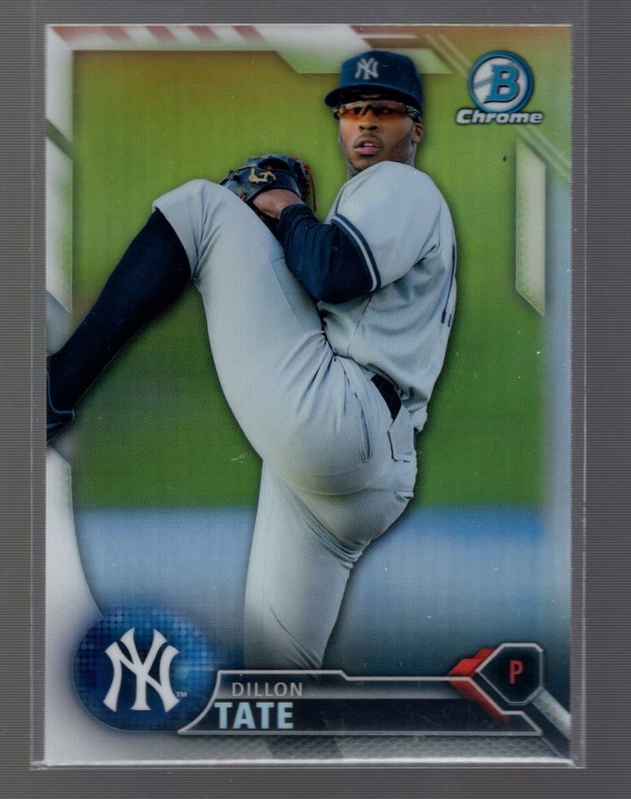 Dillon Tate 2016 Bowman Draft 2016 Bowman Draft refractor