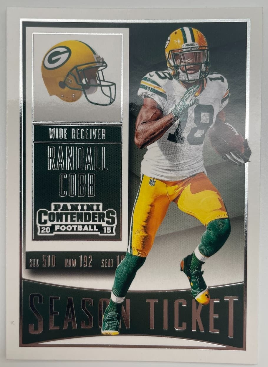 Randall Cobb Packers 2015 Panini Contenders 2015 Panini Contenders