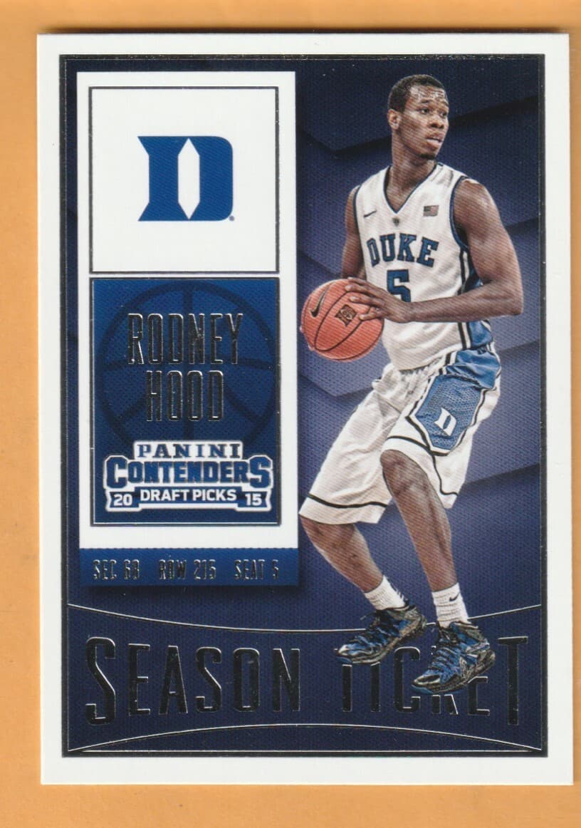 Rodney Hood Duke 2015 Unknown 2015 Unknown blue