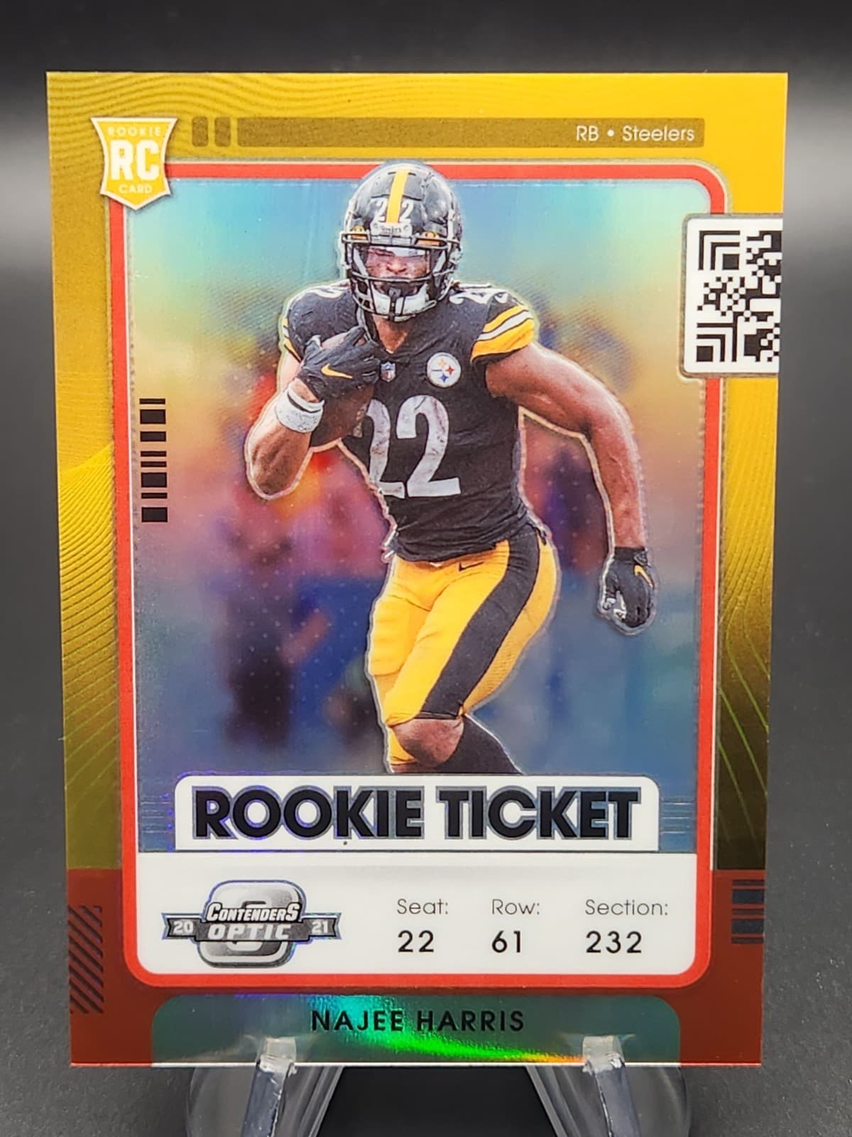 Najee Harris Optic 2021 Panini Contenders 2021 Panini Contenders