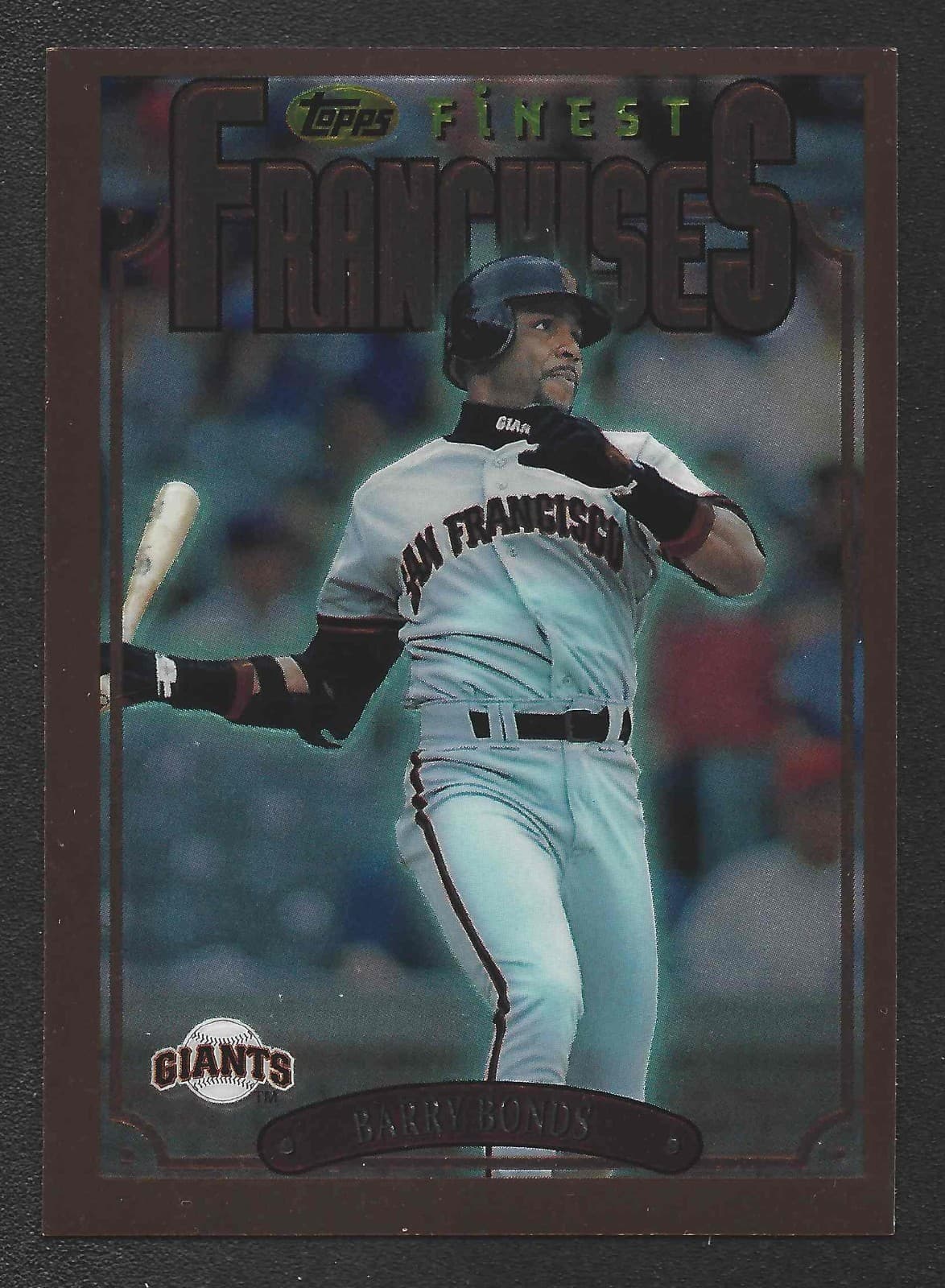 Barry Bonds 1996 Topps Finest 1996 Topps Finest