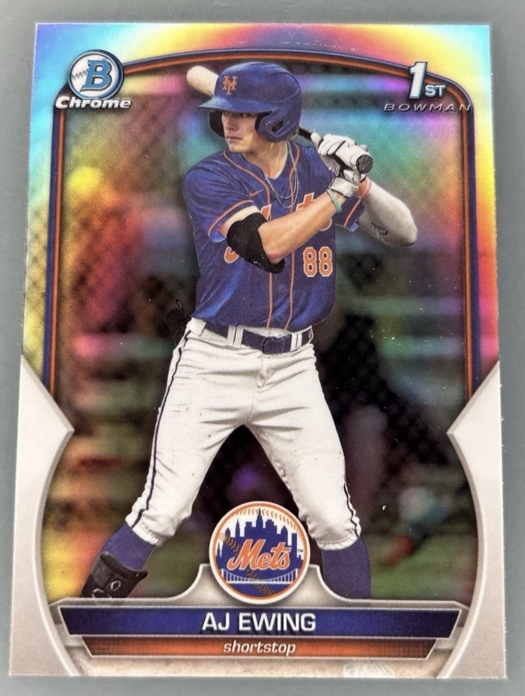 AJ Ewing trading card
