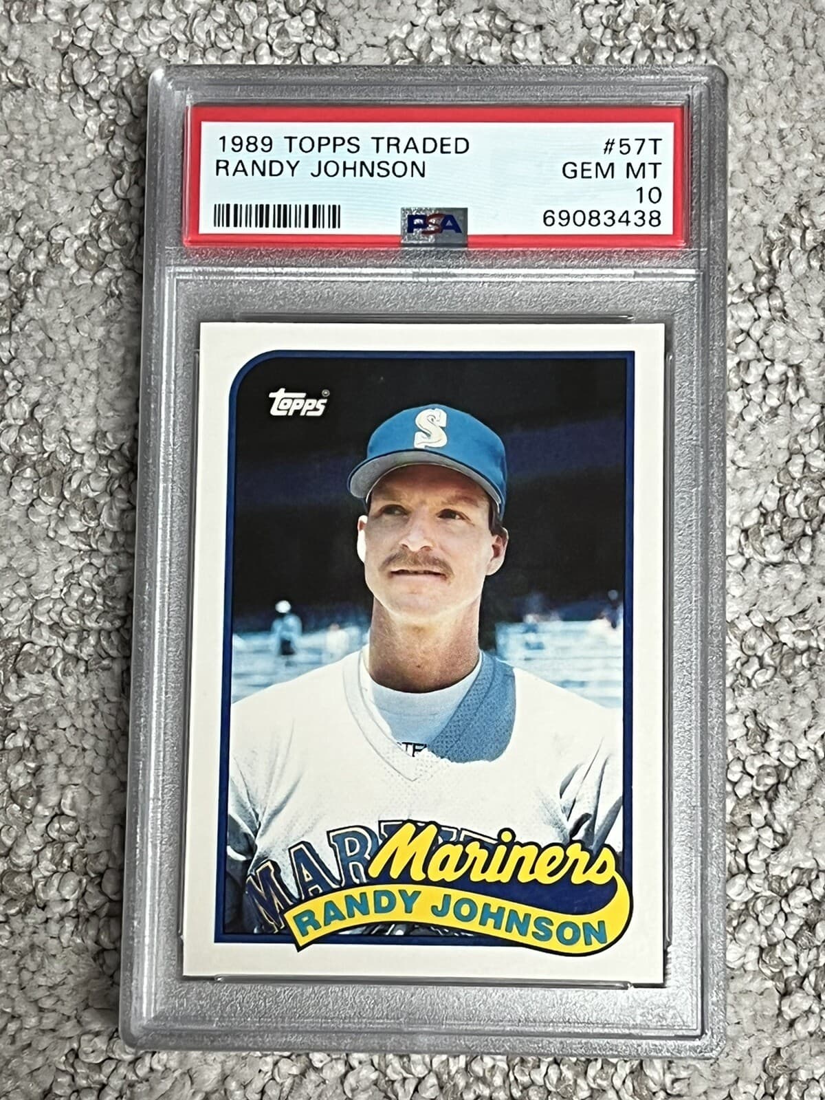 BASEBALL TRADED RANDY JOHNSON 1989 Topps