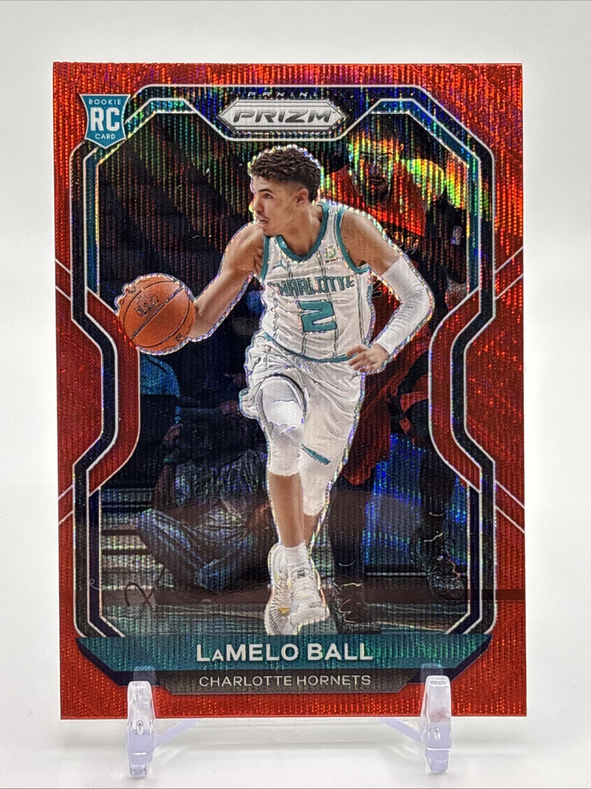 Melo Ball Ruby 2020 Panini Prizm 2020 Panini Prizm wave