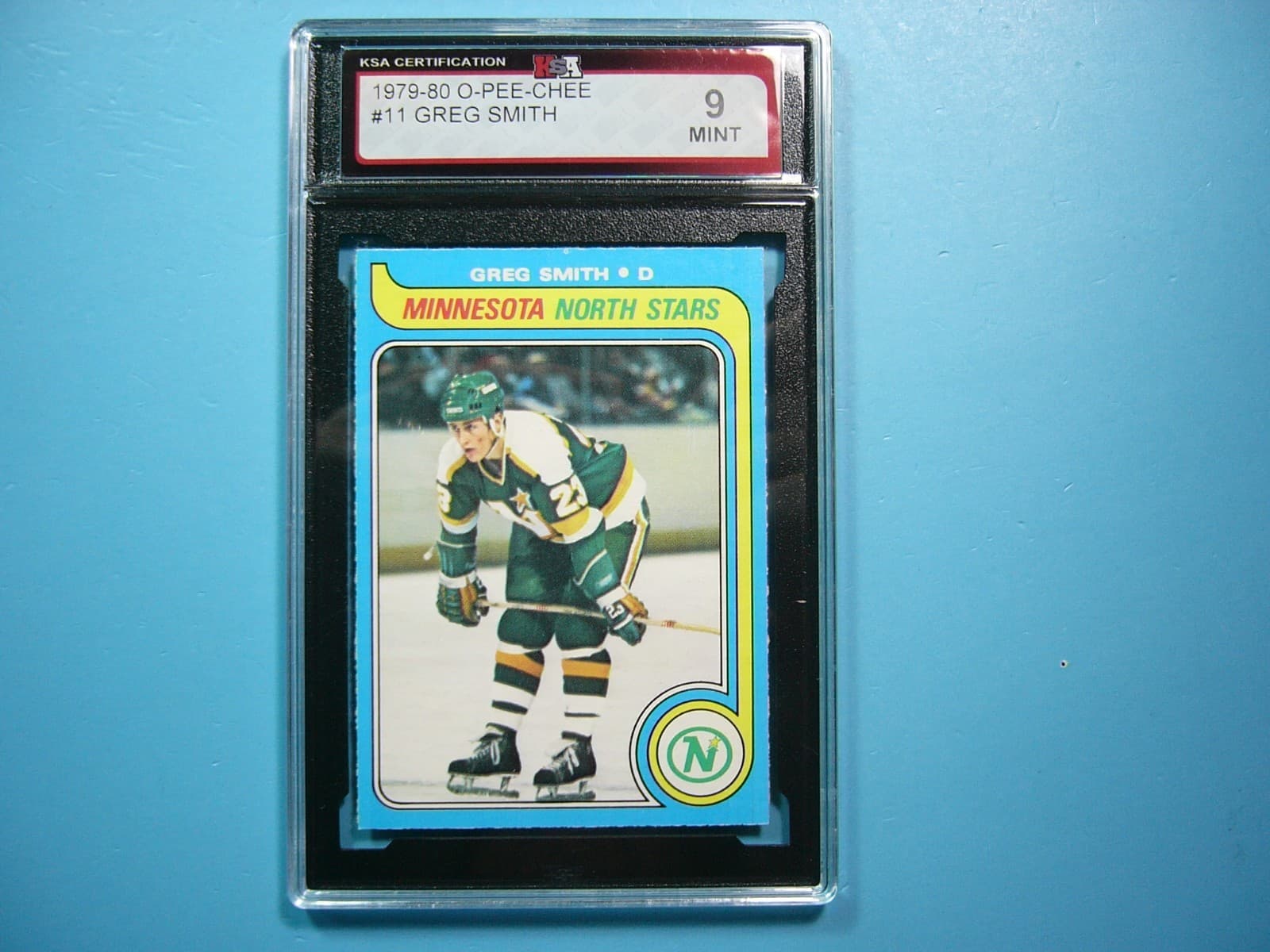 NHL HOCKEY GREG SMITH KSA 9 SH 1979 O-Pee-Chee 1979 O-Pee-Chee