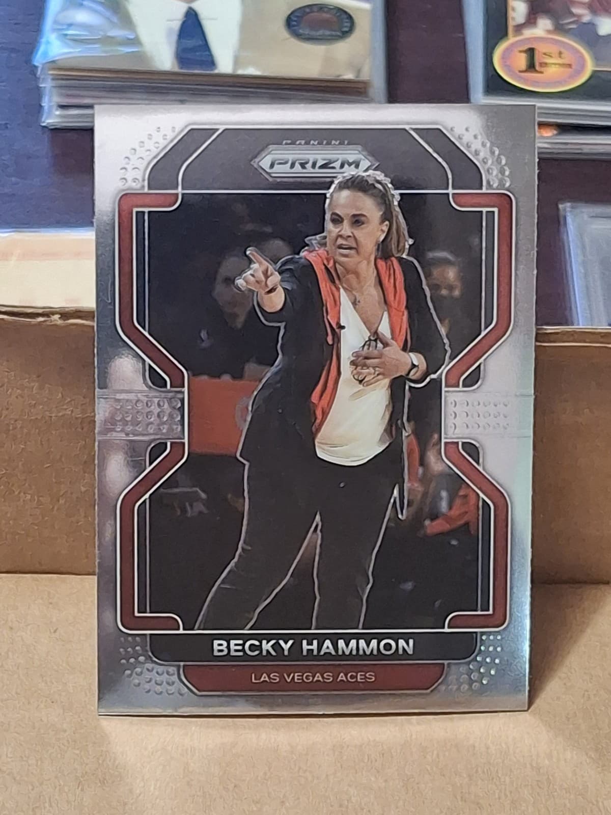 BECKY HAMMON WNBA COACH LAS VE 2022 Panini Prizm 2022 Panini Prizm