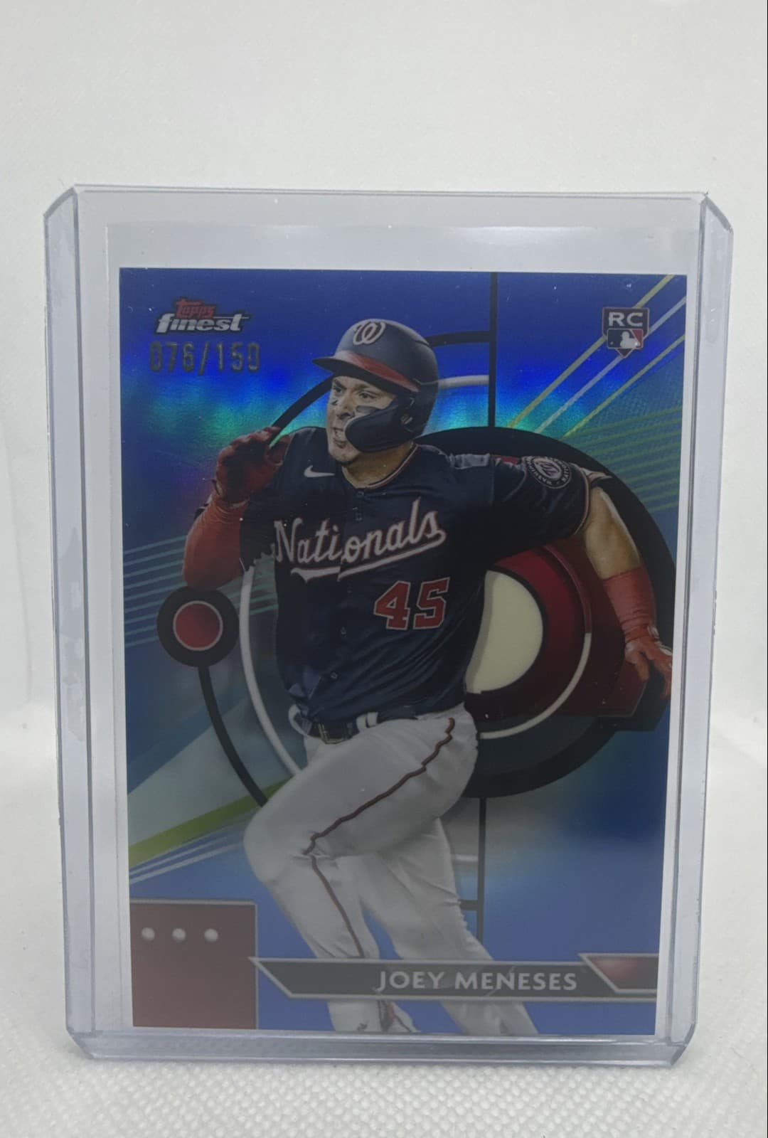 Joey Meneses Blue 2023 Topps Finest 2023 Topps Finest