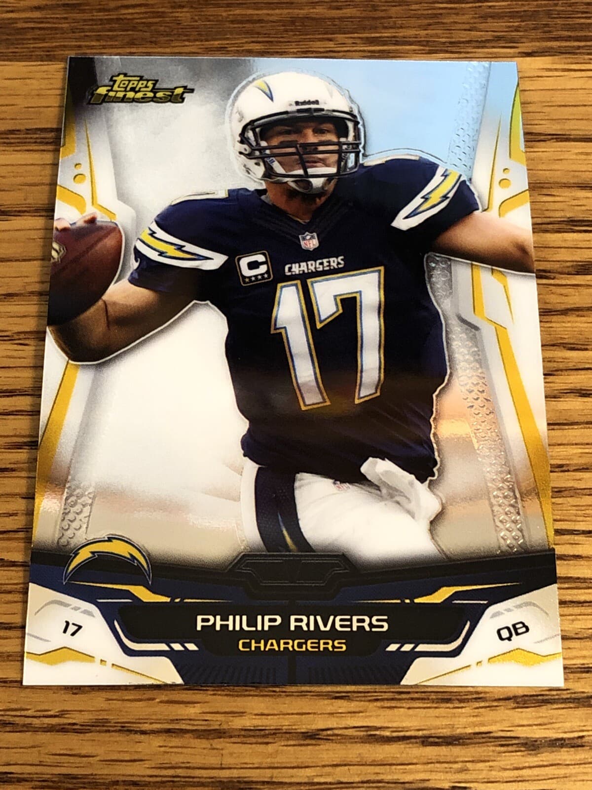 Philip Rivers Chargers 2014 Topps Finest 2014 Topps Finest