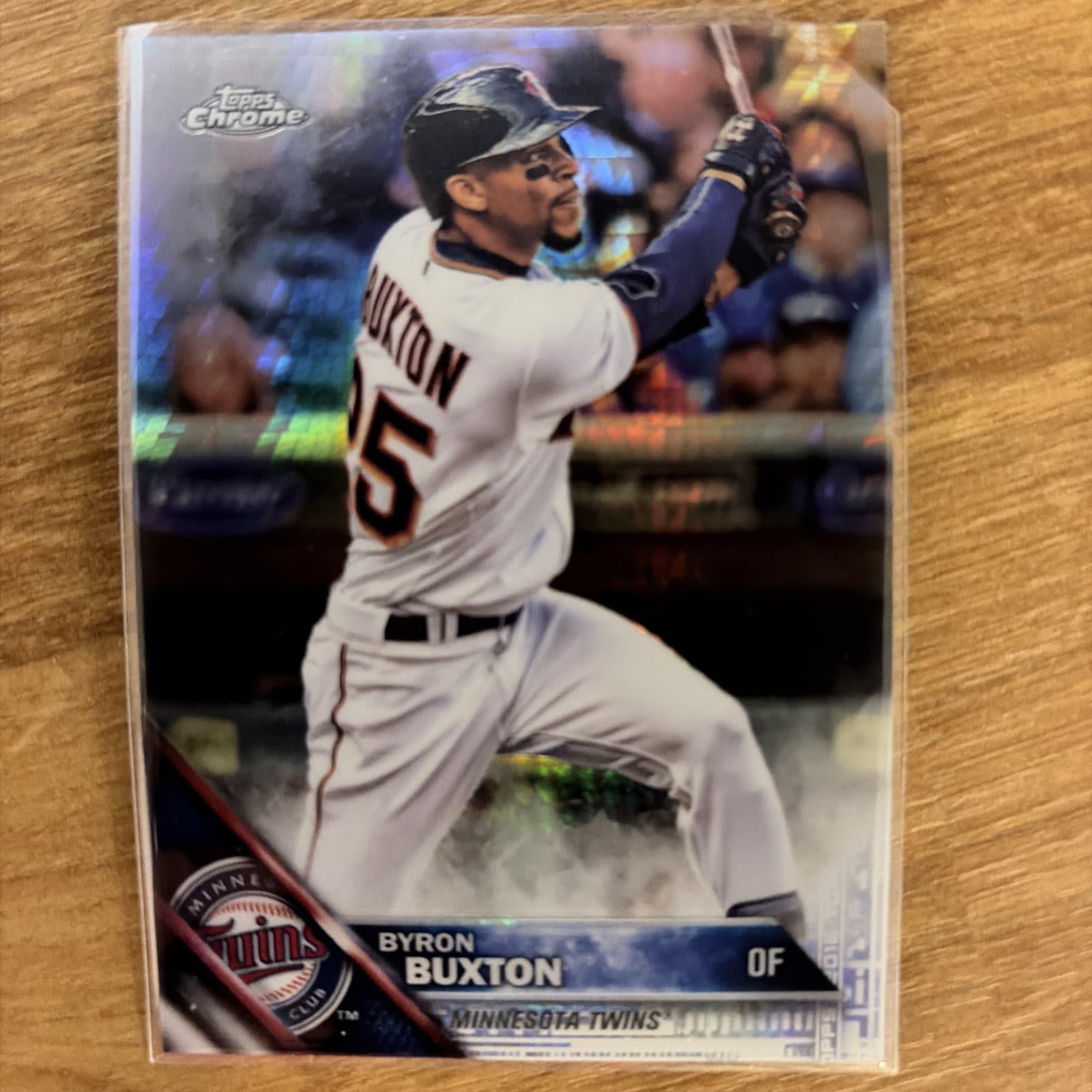 Byron Buxton Prism 2016 Topps Chrome 2016 Topps Chrome refractor