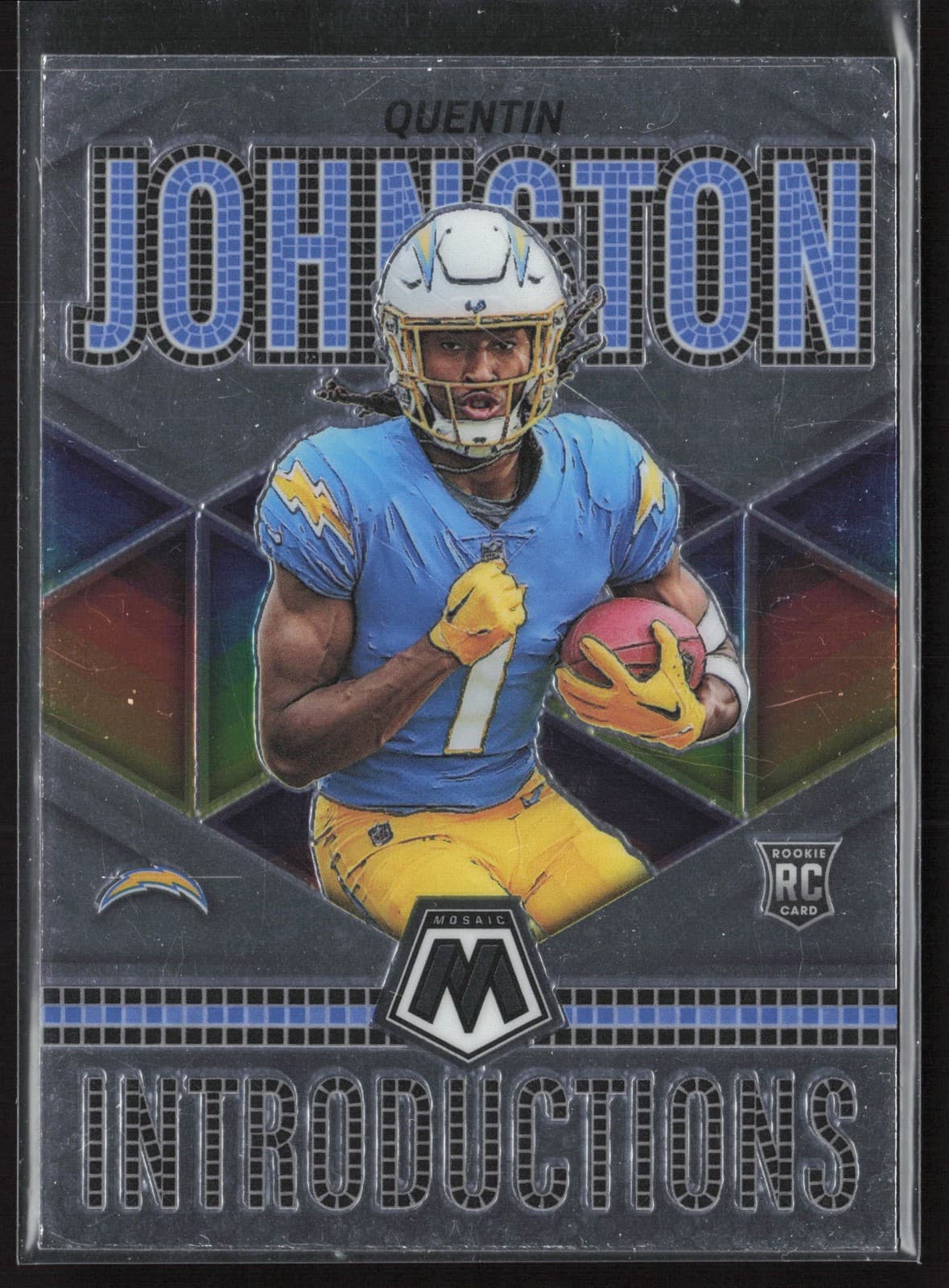 Quentin Johnston Introductions 2023 Panini Mosaic