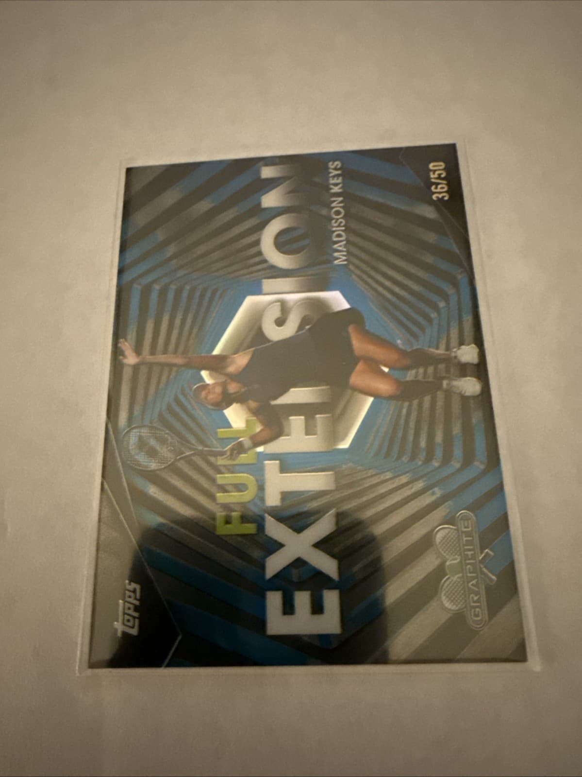 GRAPHITE TENNIS MADISON KEYS B 2026 Topps 2026 Topps blue-refractor