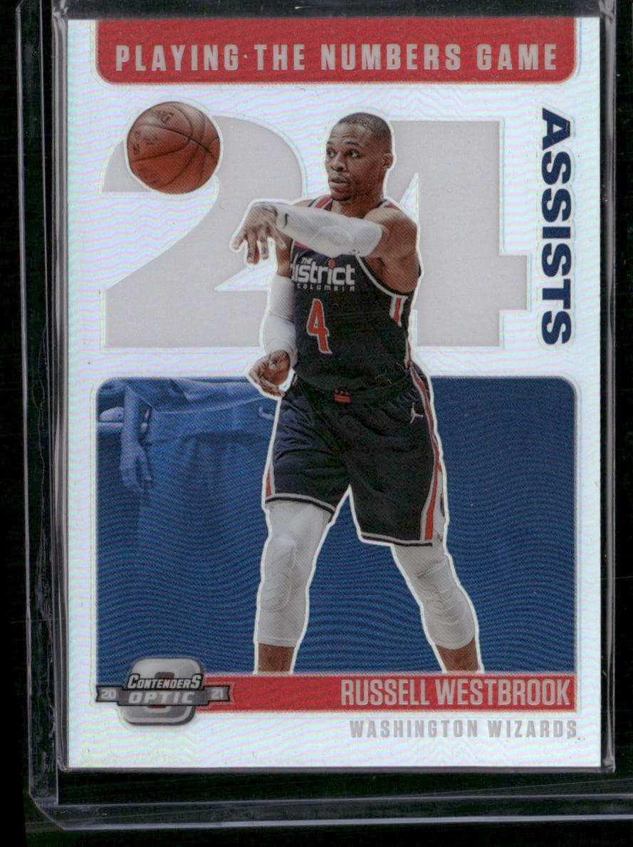 Optic Russell Westbrook 2020 Panini Contenders 2020 Panini Contenders