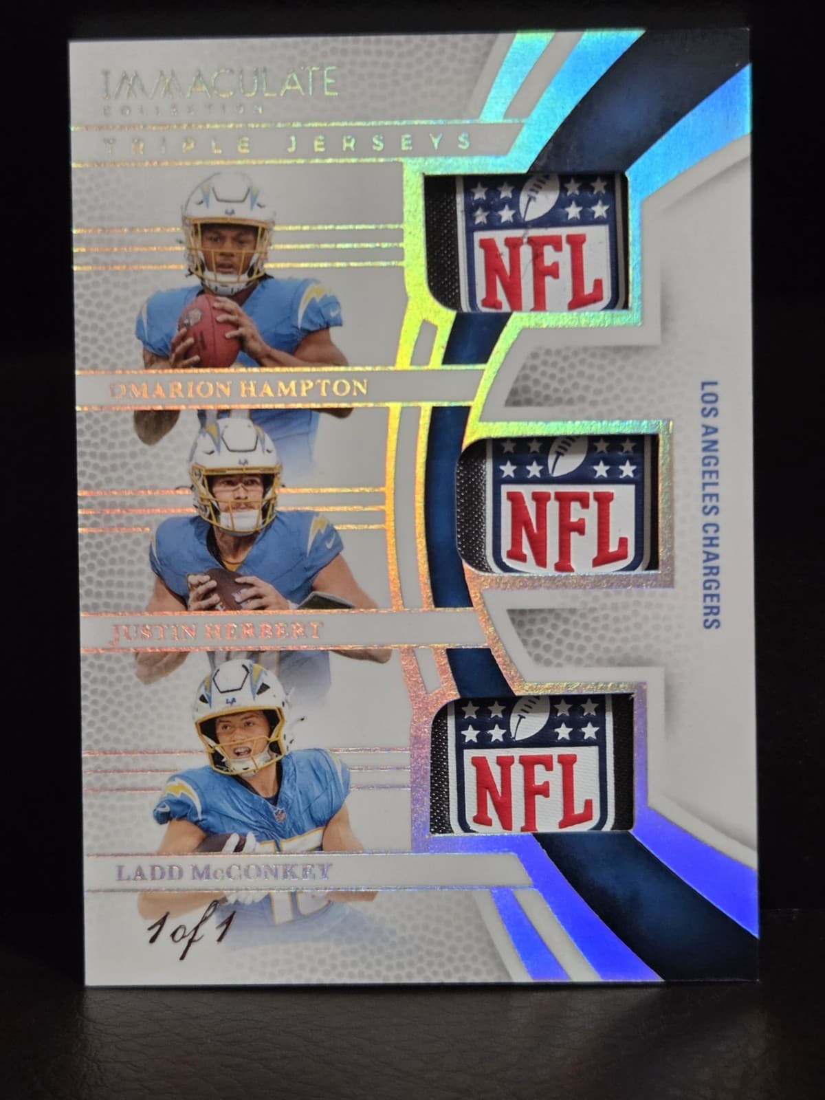 Collection Triple Jerseys 2025 Panini Immaculate