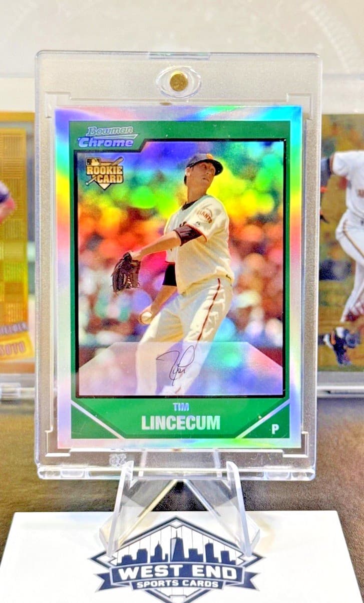 TIM LINCECUM 💎 THE FREAK 2007 Bowman Draft