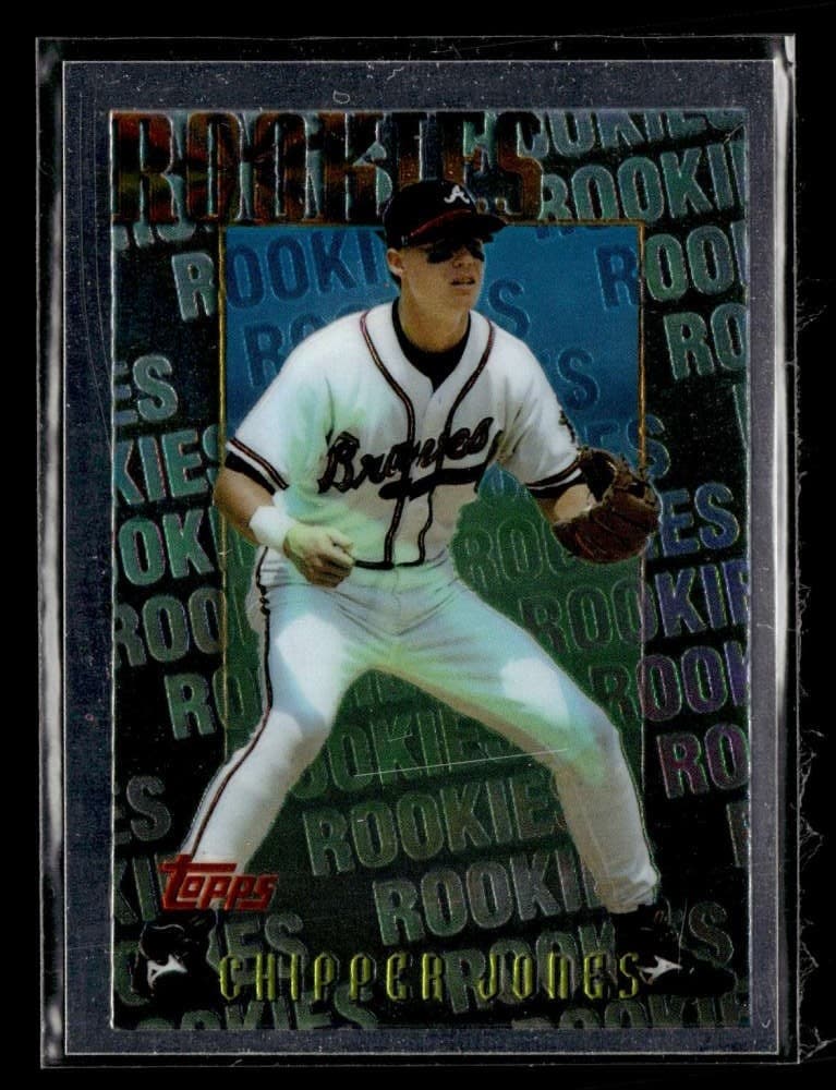 Chipper Jones Mystery 1996 Topps