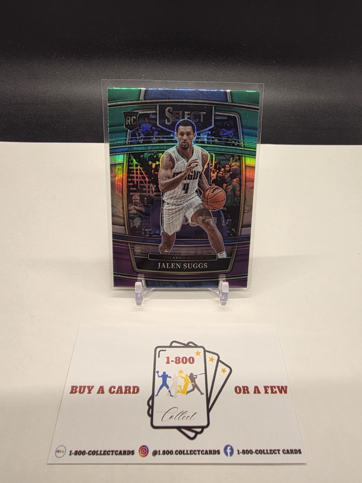 Jalen Suggs Green 2021 Panini Select 2021 Panini Select