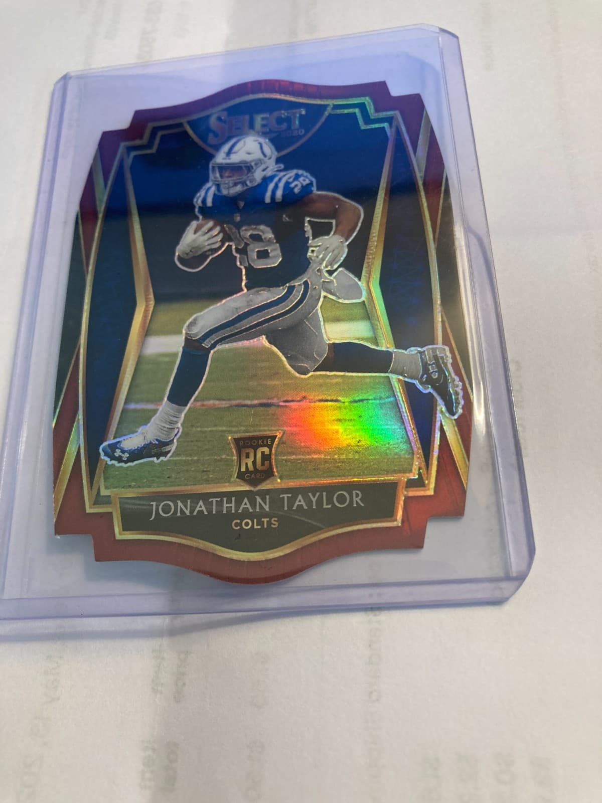 select Football red die-cut jo 2020 Unknown 2020 Unknown