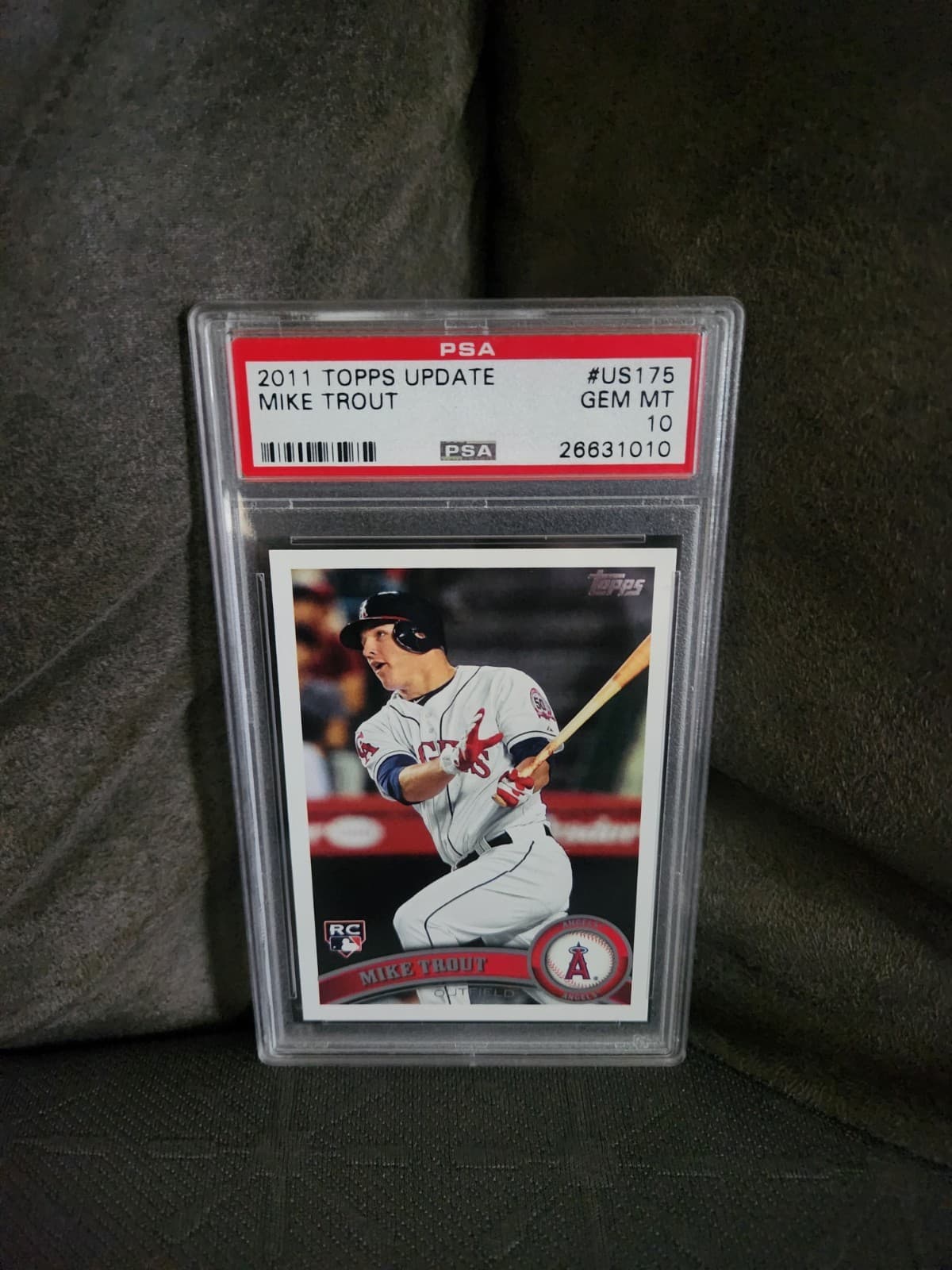 MIKE TROUT L.A.ANGELS 2011 Topps Update 2011 Topps Update