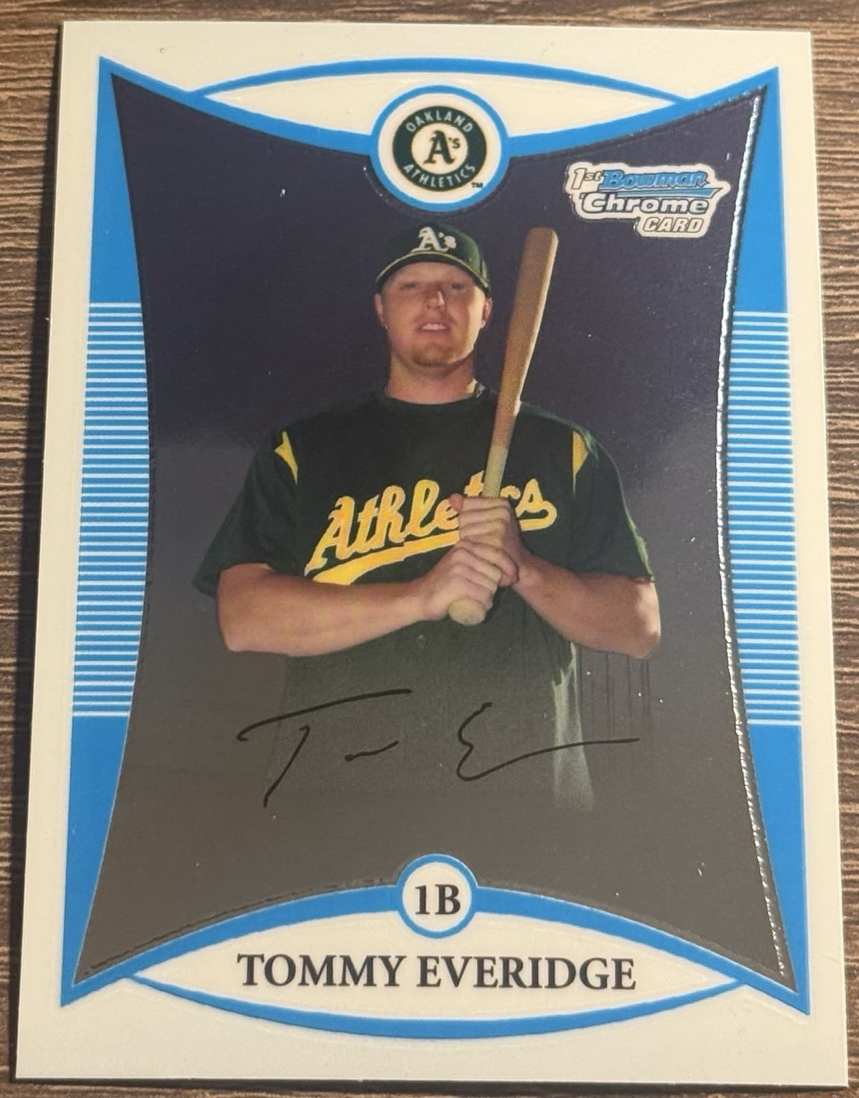 Prospects Tommy Everidge 2008 Bowman Chrome 2008 Bowman Chrome