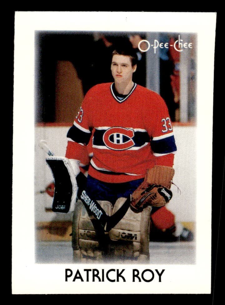 MINIS PATRICK ROY 36 HOCKEY MO 1987 O-Pee-Chee