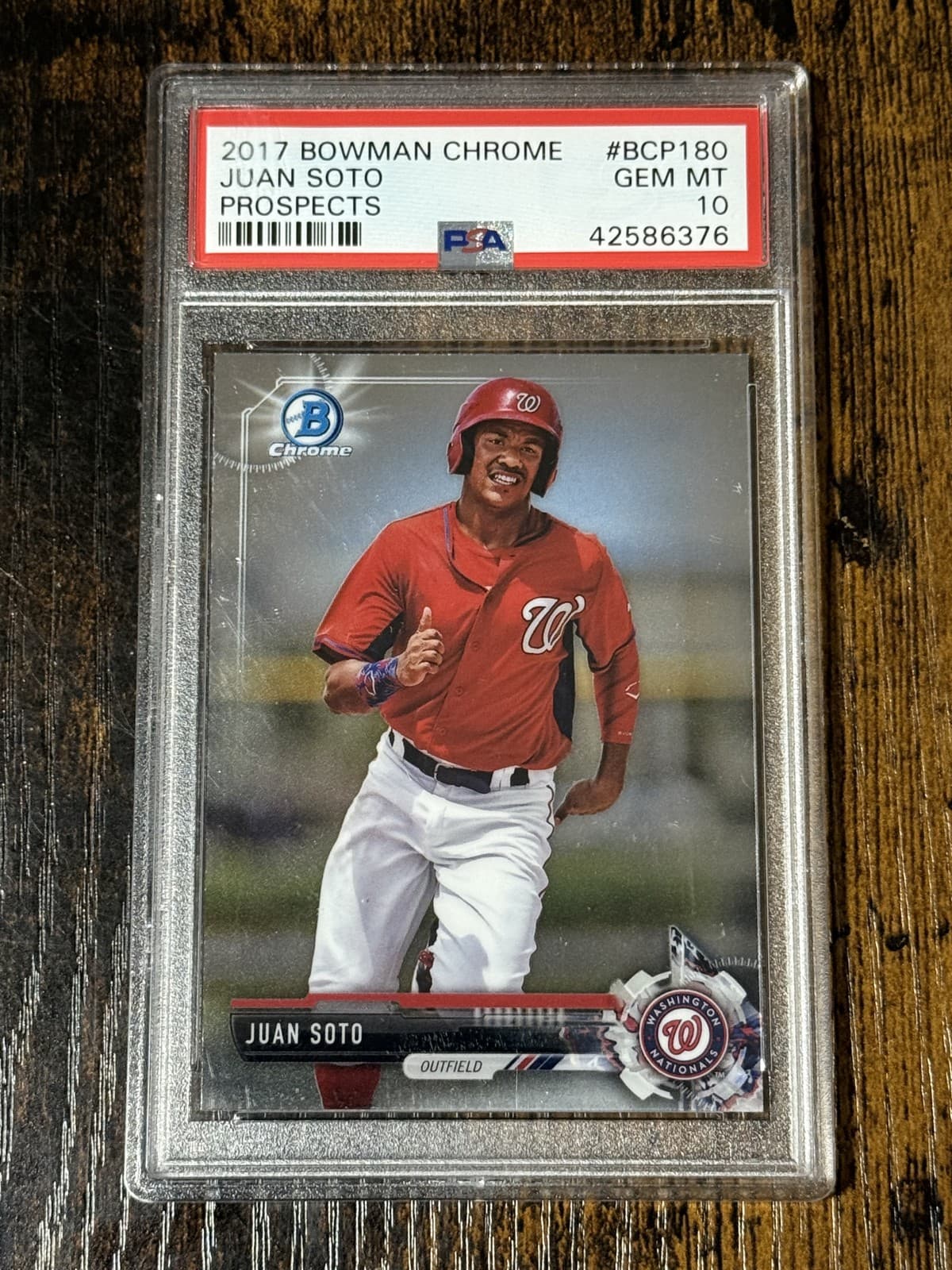 Prospects Juan Soto 2017 Bowman Chrome 2017 Bowman Chrome